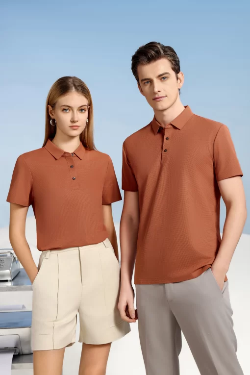 Custom Solid-Color Polo OEM - LSLONG