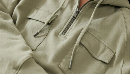 quarter zip hoodie