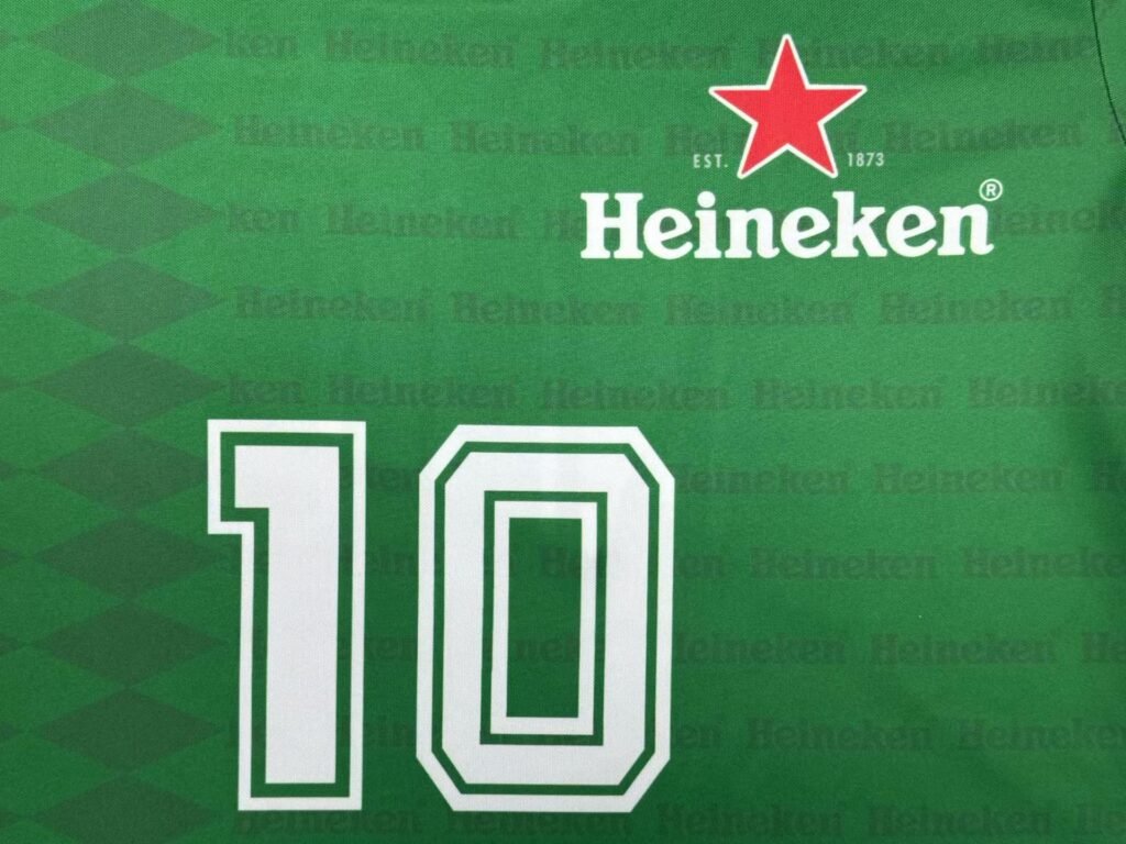 Custom Beer Brand Fan Jerseys & Polo Shirts Heineken Fan Apparel OEM by LSLONG