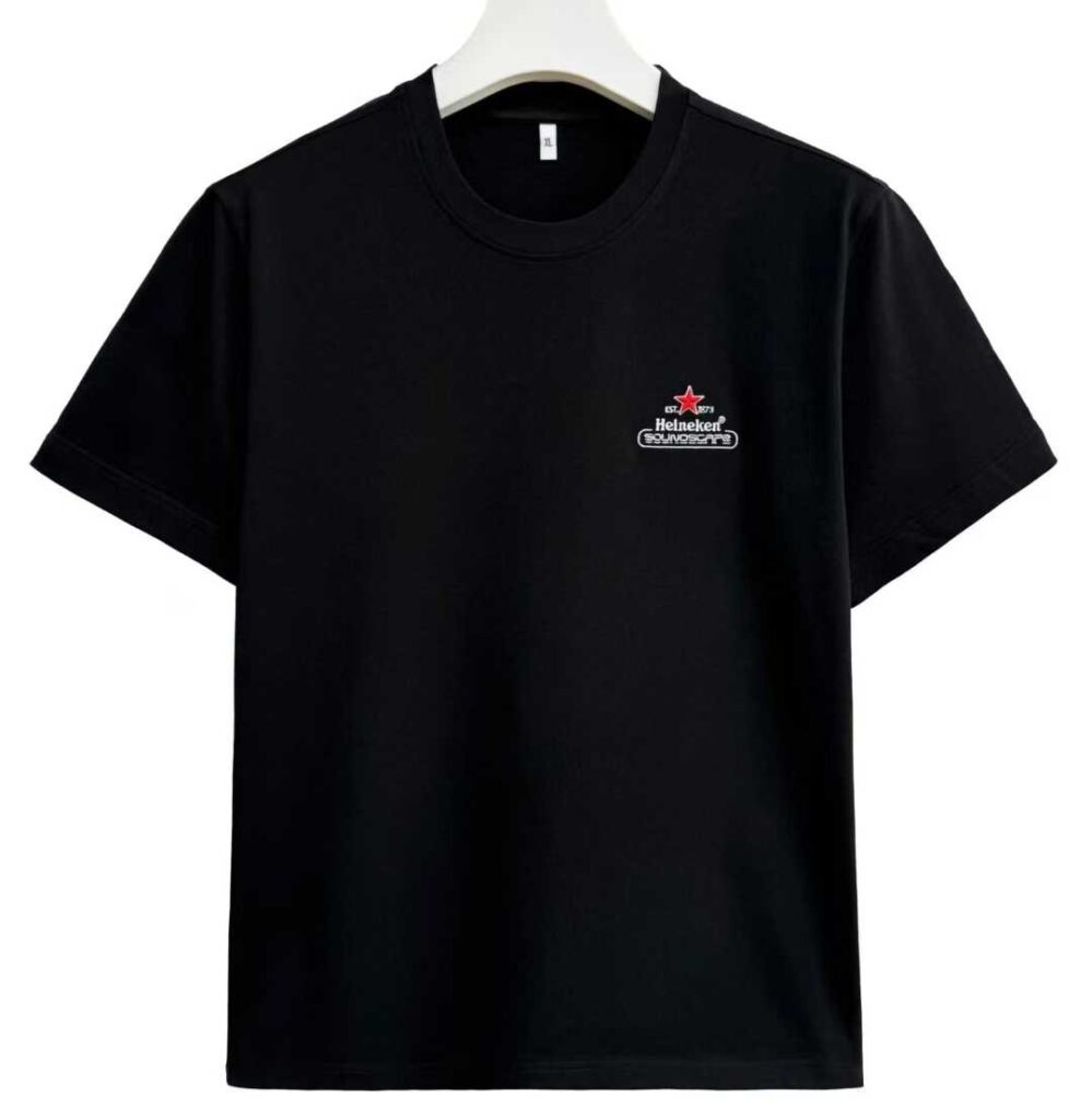 Individuell gestaltete Werbe-T-Shirts für Getränkemarken – Fallstudie zur Heineken-Kampagne