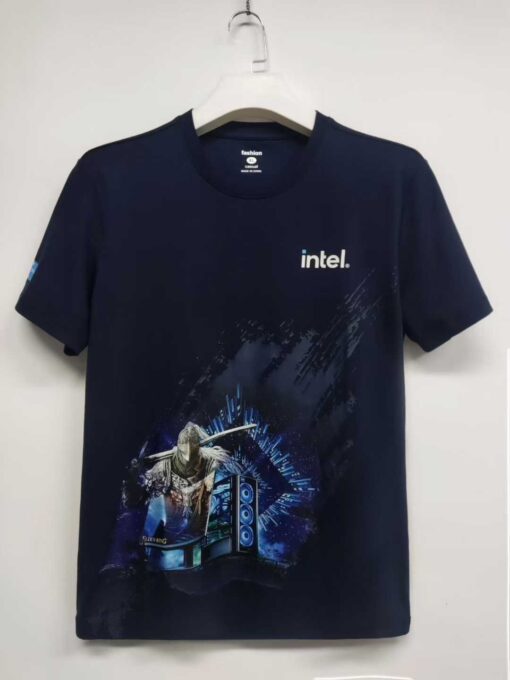 Custom Tech Company Uniform T-Shirts for Intel | LSLONG OEM Apparel ...
