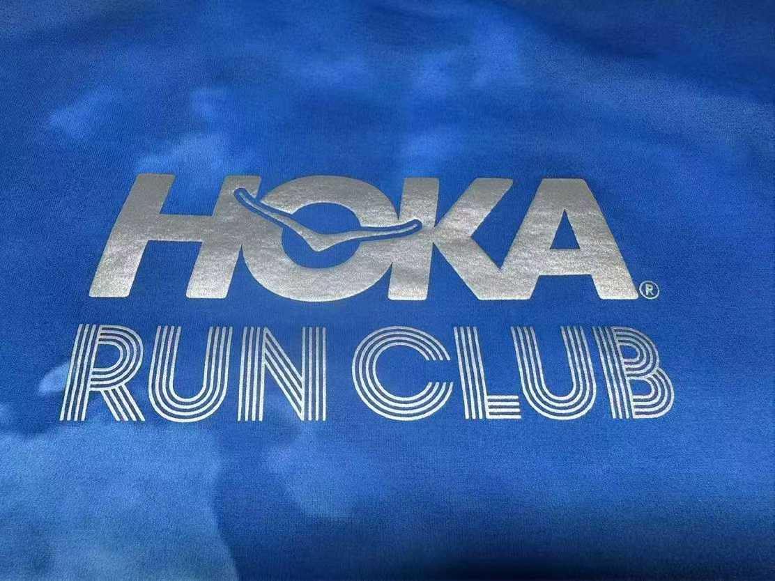 LSLONG Apparel OEM Case Study HOKA RUN CLUB Brand Custom Running T-Shirts for Sports Events & Marathons
