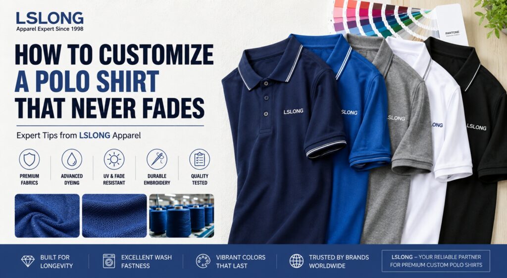 How to Customize a Polo Shirt That Never Fades: An Expert Guide from LSLONG Apparel