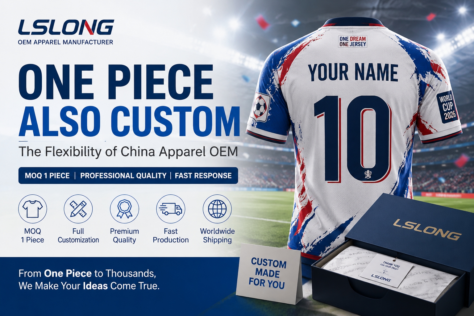 One Piece, One Dream: How China's Flexible OEM Apparel Manufacturing Makes Custom Clothing Accessible to Everyone