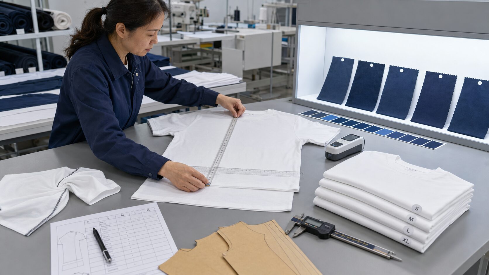 How Clothing Factories Control Shrinkage, Color Variation and Size Inconsistency